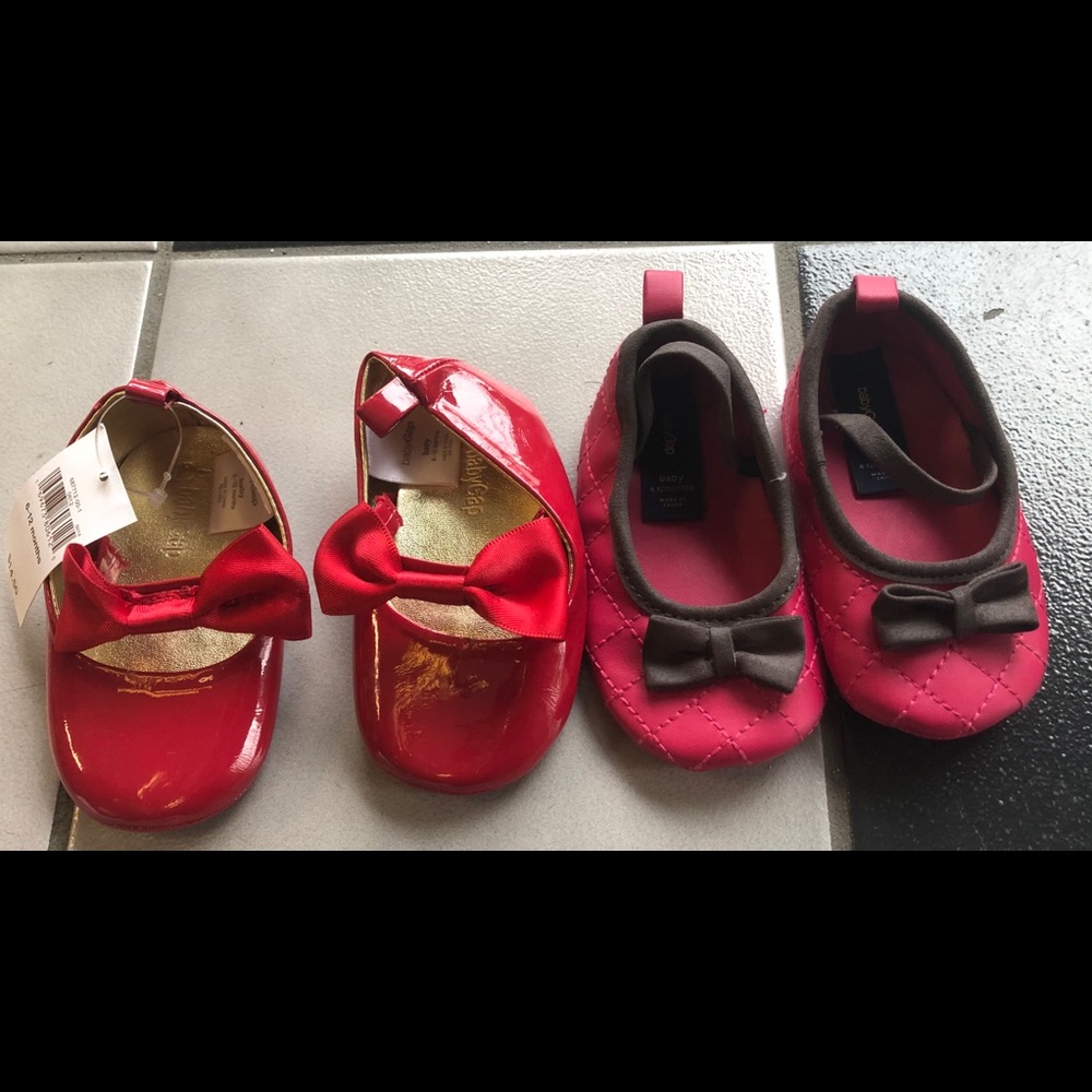 Gap girls shoes (6-12 months)